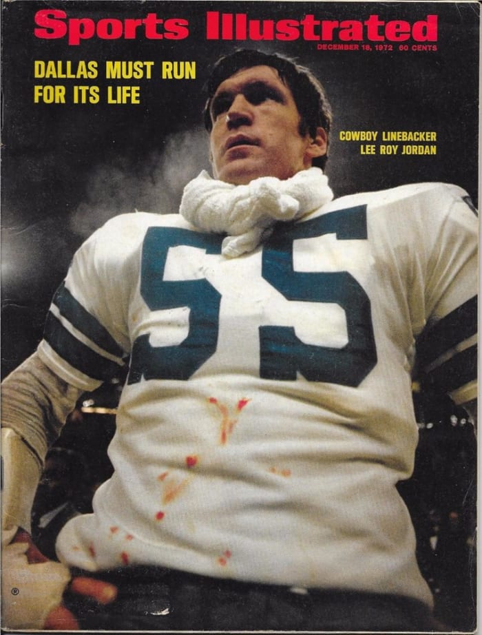 Lee Roy Jordan cover, Sports Illustrated Dec. 18, 1972